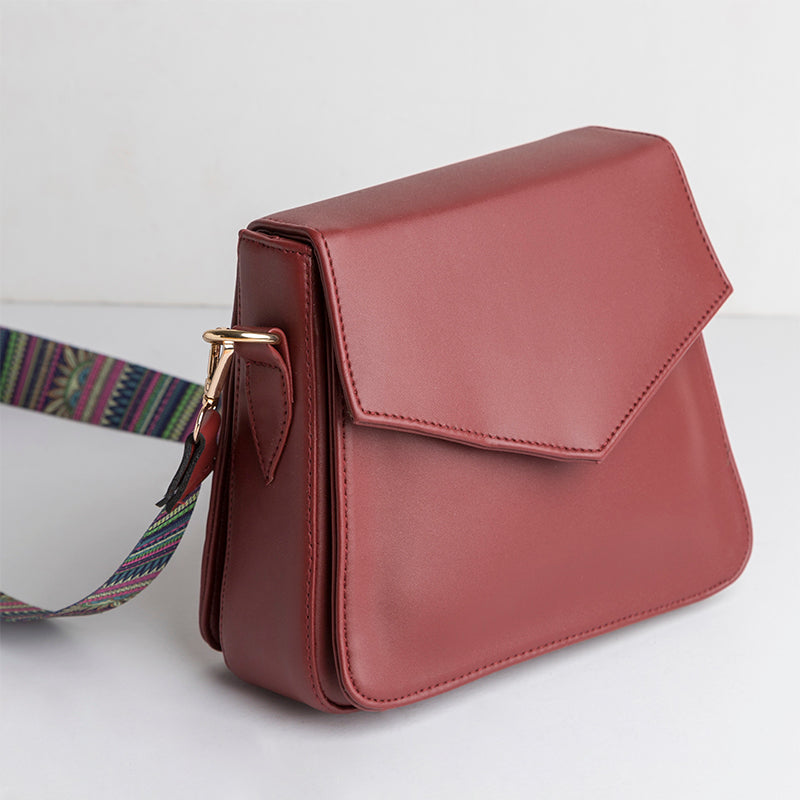 Sturia | Stylish Cross Bag - Maroon