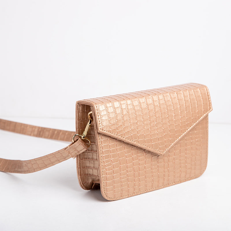 Envelope Cross-Body Bag - GOLD