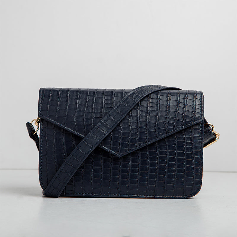 Envelope Cross-Body Bag - BLUE