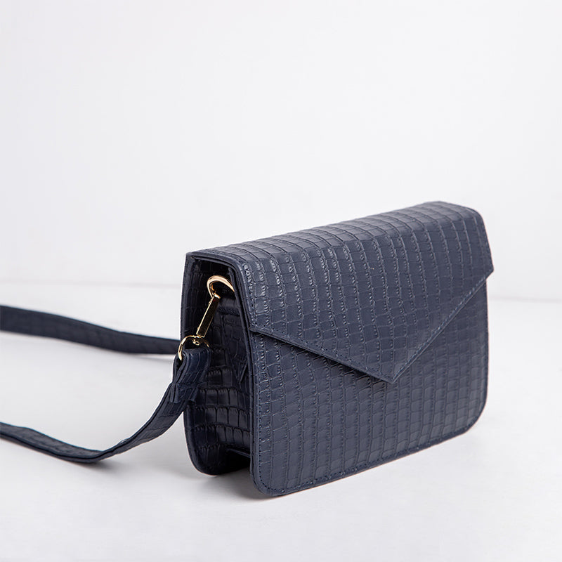 Envelope Cross-Body Bag - BLUE