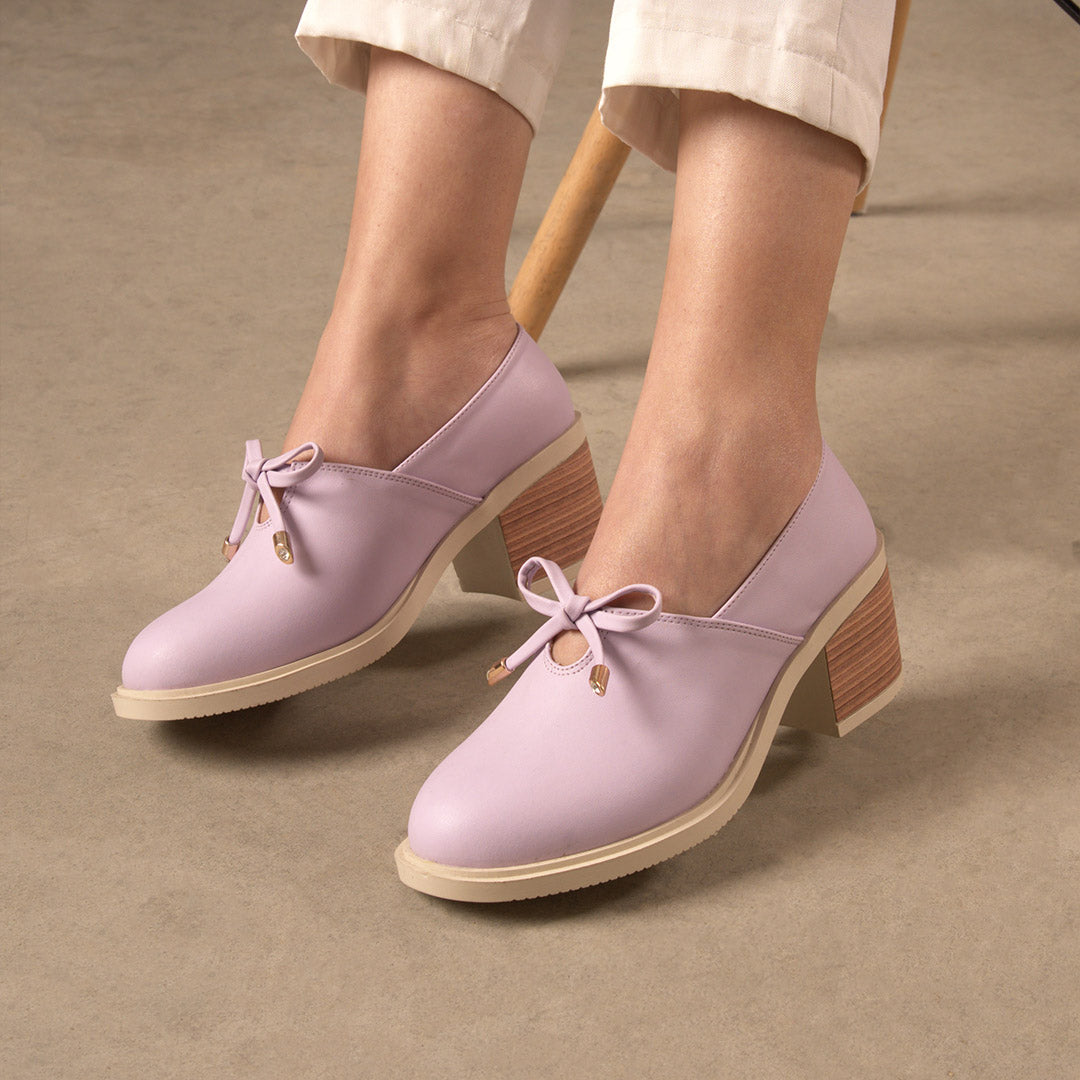 Yavar Sky Heels | mauve