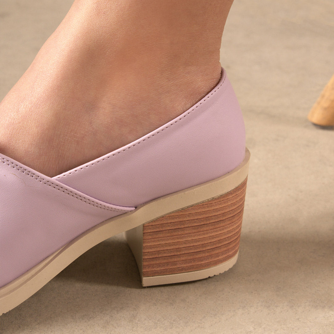 Yavar Sky Heels | mauve