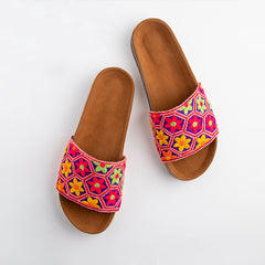 Floral | Wide Summer Slippers