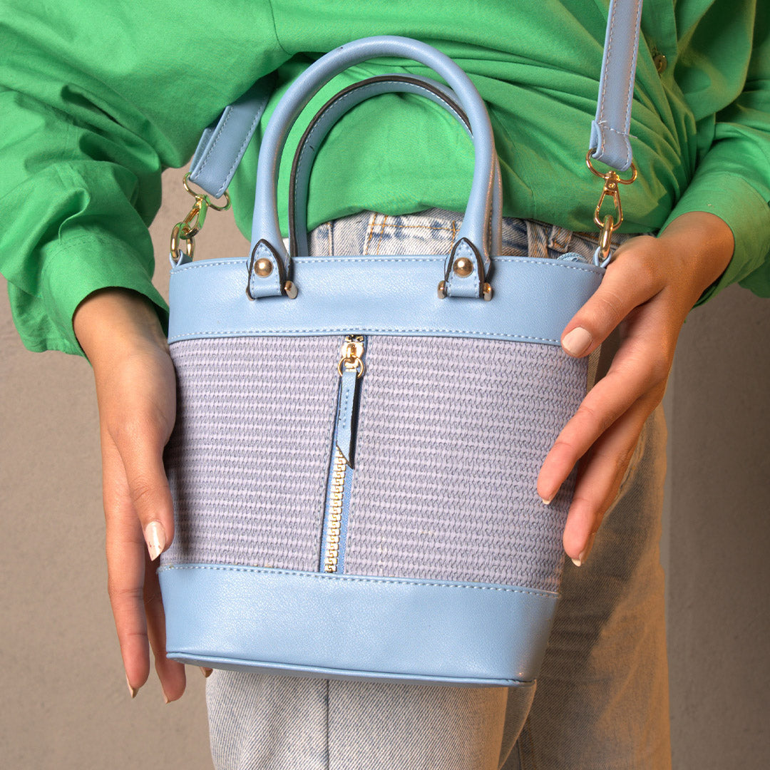 Sevan Waves bag | baby blue