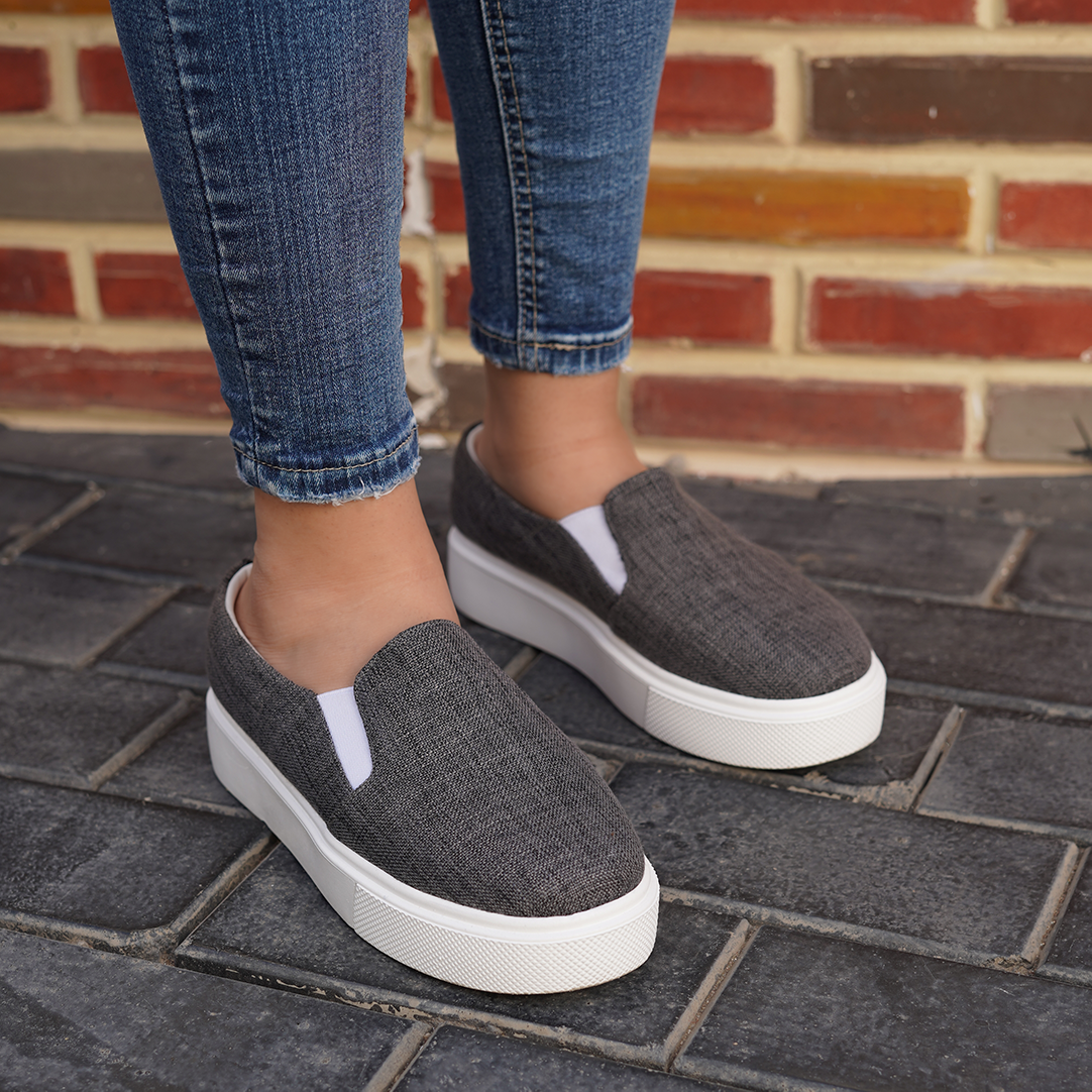 Lenindo | Dreamz Slip On Sneakers - Black