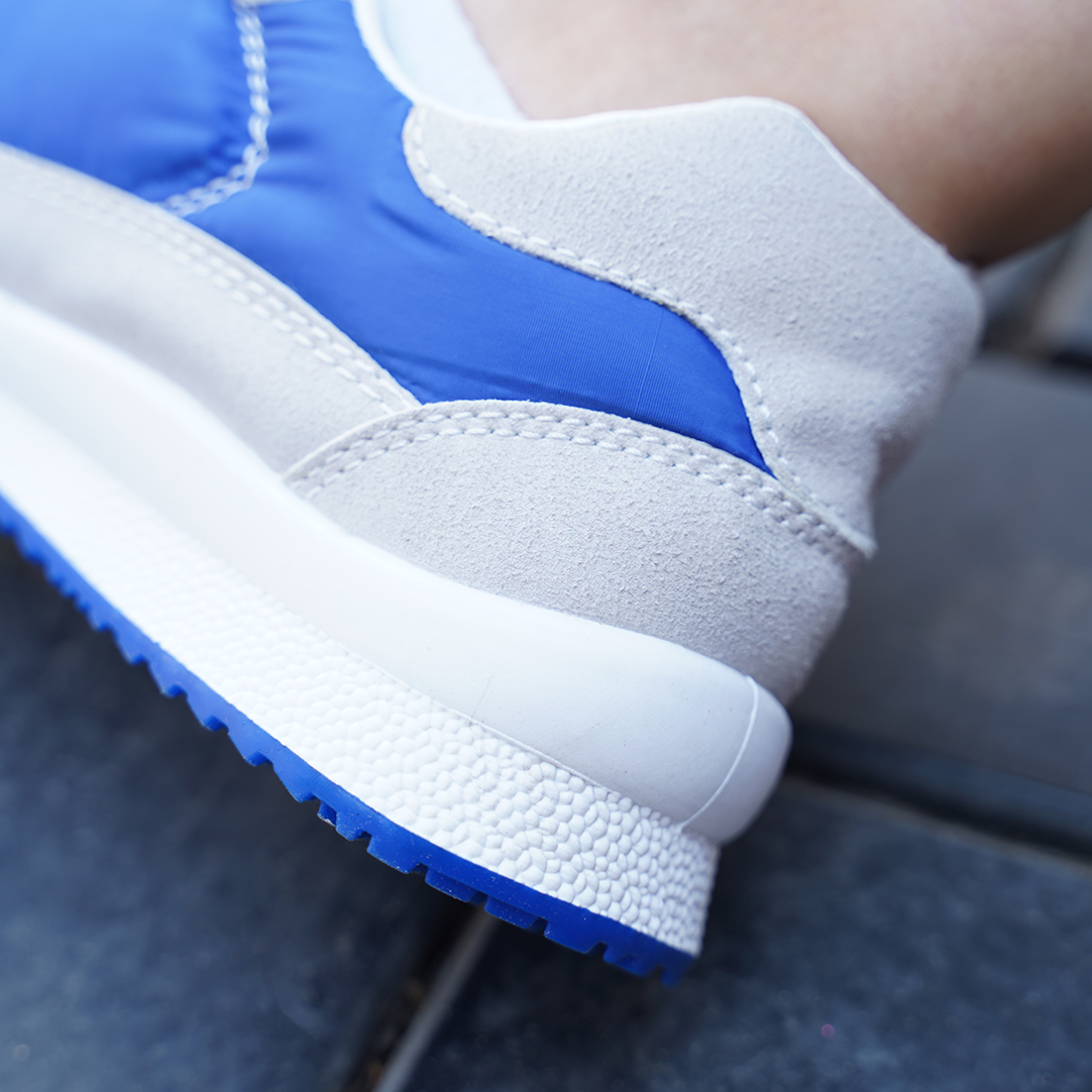 Lean Walk | Lace up Sneakers - Blue
