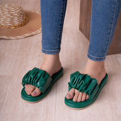 SummerGlide Slippers - Green