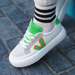 Farca | Lace Up Sneakers - Green