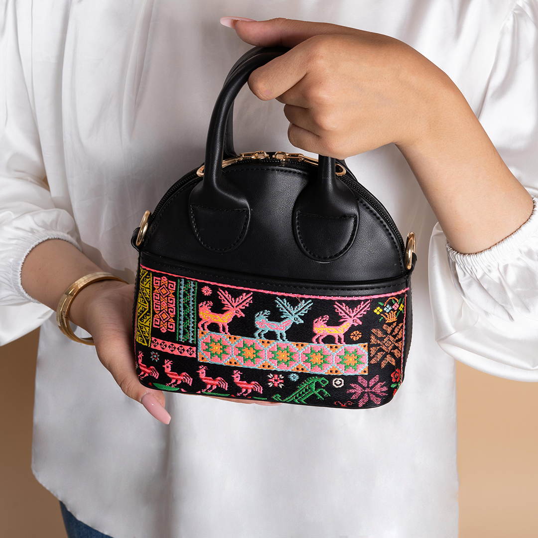 WarpWeft Mini Mingle Bag - Black