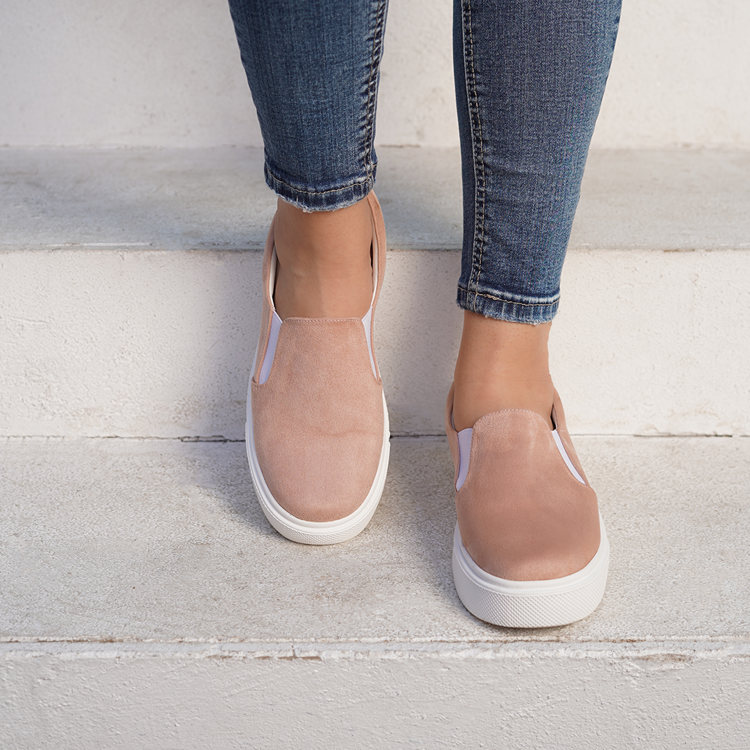 Curtas | Dreamz Slip On Sneakers - Pink