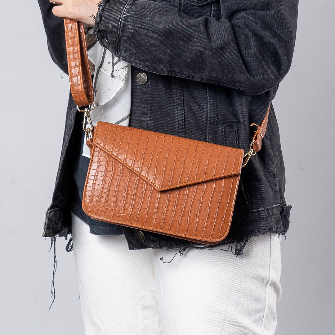 Envelope Cross-Body Bag - HAVAN