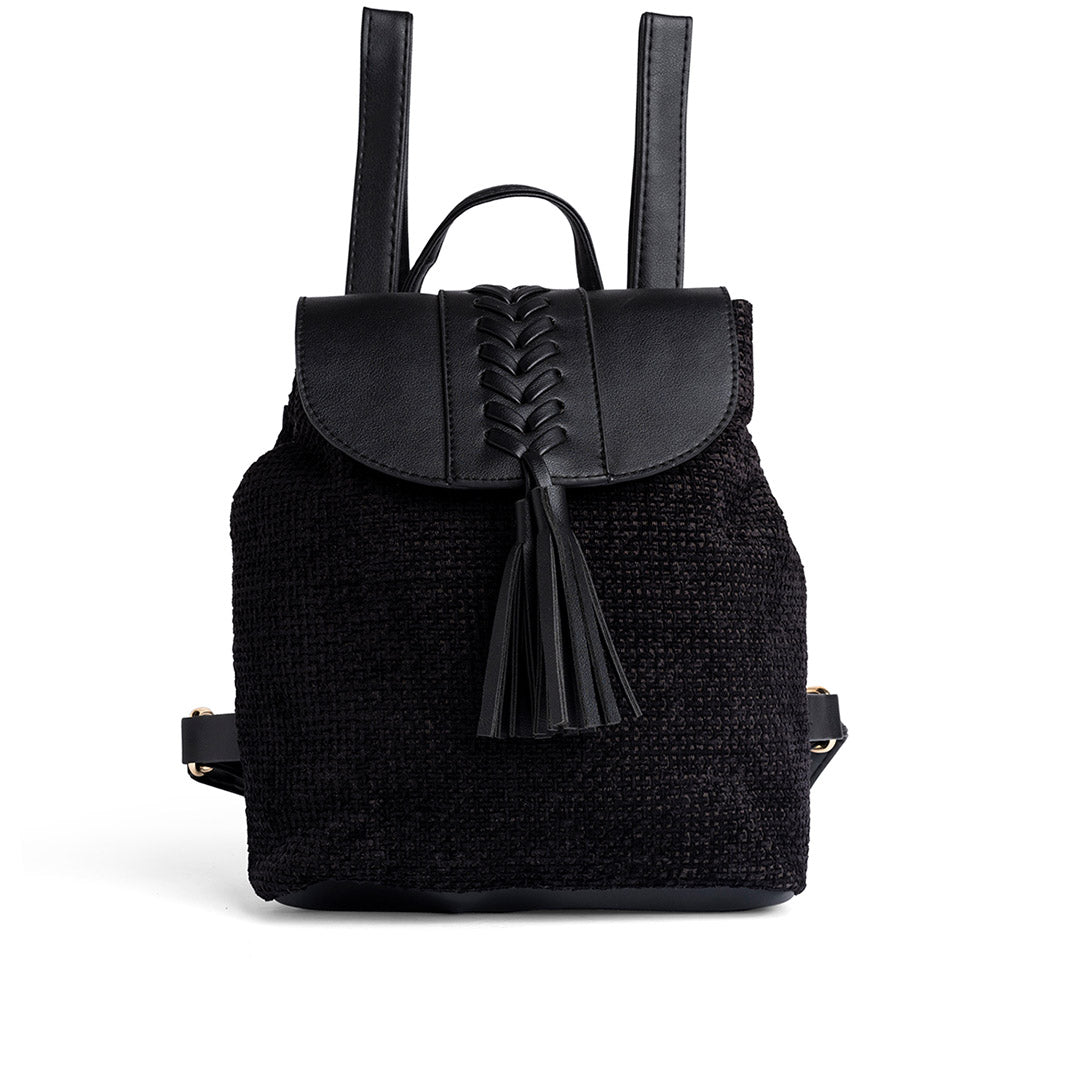 Lenin X Leather Backpack  - Black